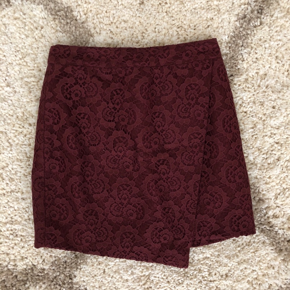 Madewell Floral Mini Skirt